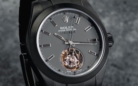 rolex tourbillon prix|Rolex label noir price.